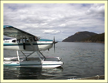 Floatplane at Miners' Bay Dock
